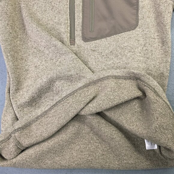 KUIU Base Camp High Loft Sweater Fleece Pullover Mens M Brown Half Zip Outdoor - Picture 6 of 12